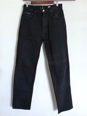 Calvin Klein Vintage 90s Bar Tack Fly Jeans Black Men’s Size 30 Waist